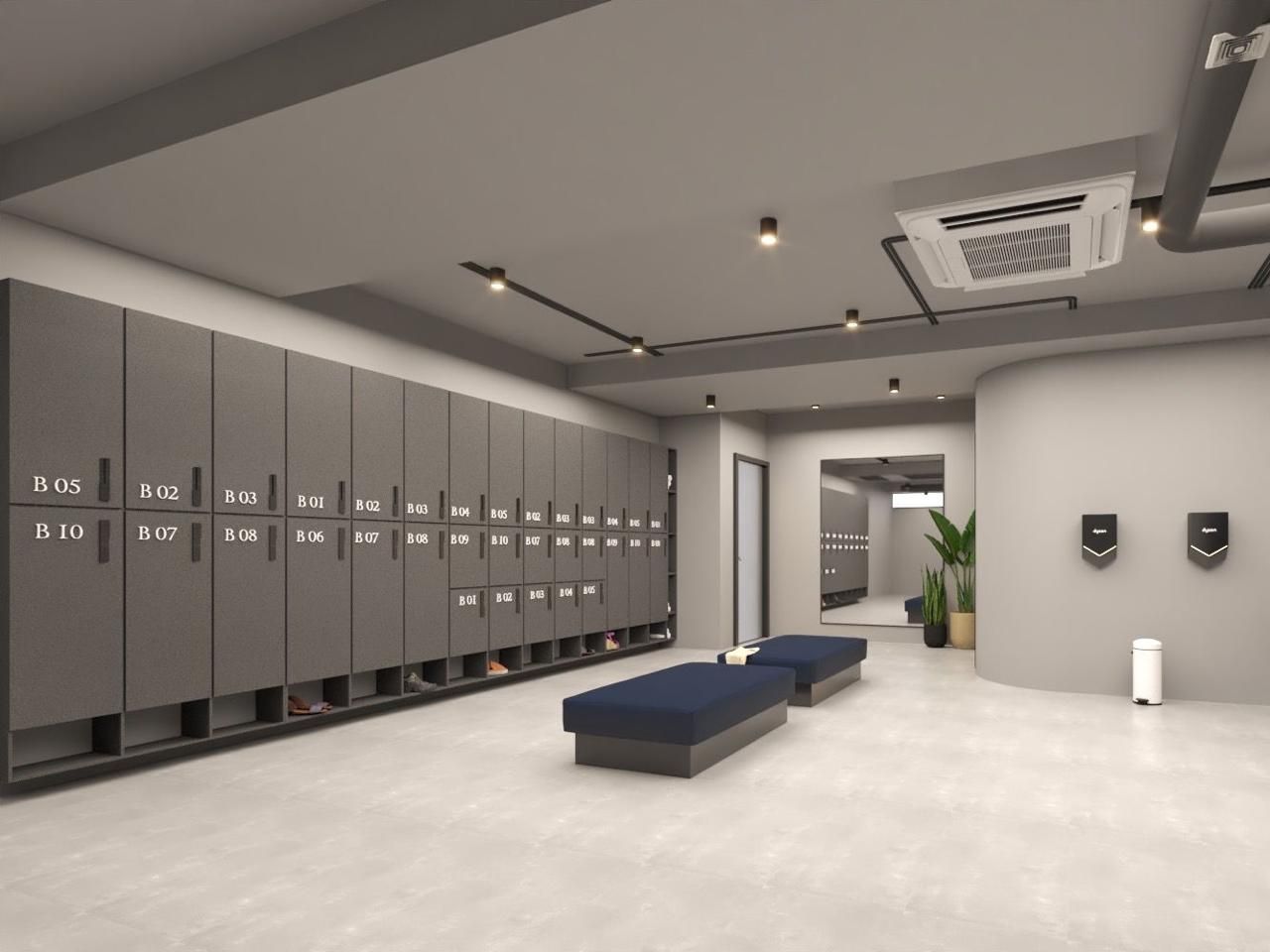The lockers